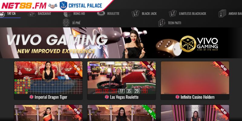 Casino ViVo Gaming Net88 | Trải Nghiệm Cược Đỉnh Cao 3 Tốc độ truy cập ổn định